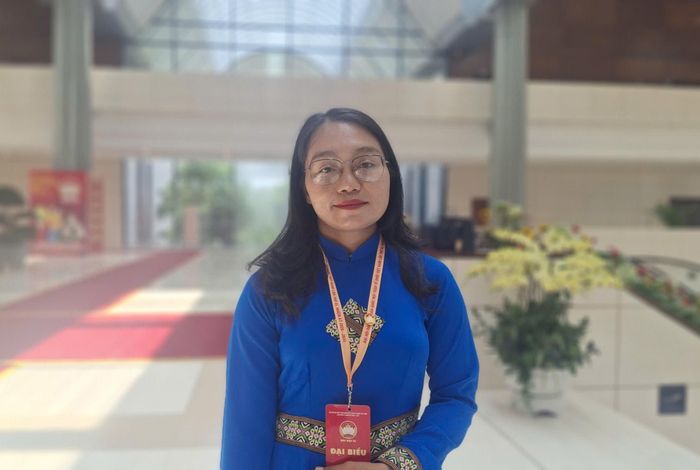 Chủ tịch Ủy ban MTTQ Việt Nam xã Di Linh, tỉnh Lâm Đồng Ka Hương. Ảnh: Hiền Chi