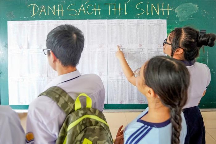 Thí sinh TPHCM tham dự kỳ thi tuyển sinh năm 2025.