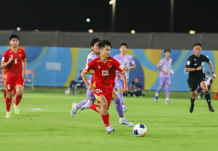 U17 Việt Nam thu được nhiều bài học sau trận thua U17 Hàn Quốc. Ảnh: VFF