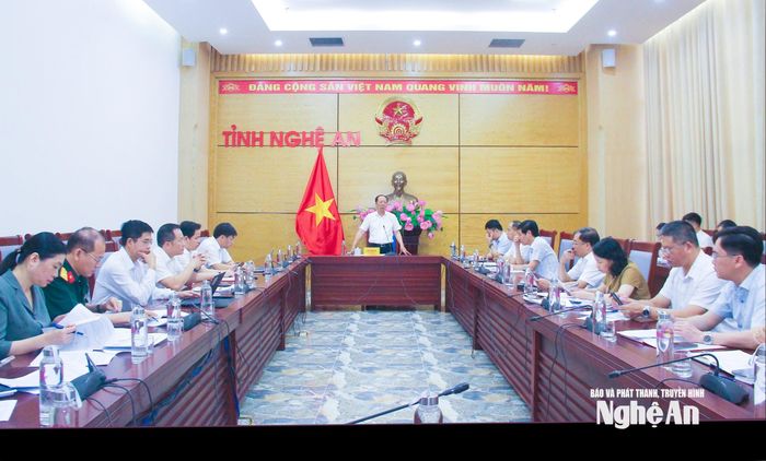 Quang cảnh cuộc họp. Ảnh: Mai Hoa