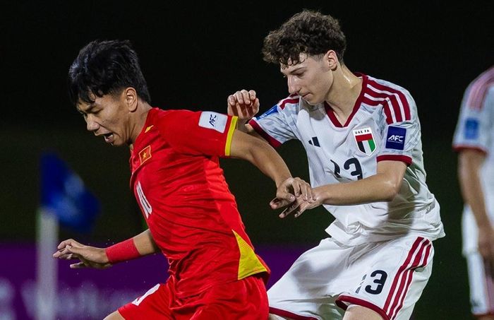  U17 Việt Nam gây ấn tượng mạnh. Ảnh: AFC 
