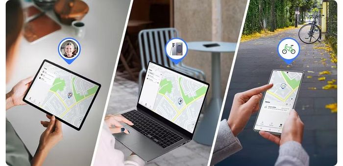 Samsung Find hiện hỗ trợ định vị thiết bị ngoại tuyến, chia sẻ vị trí với người thân và gửi cảnh báo khi thiết bị đến hoặc rời khỏi một địa điểm cụ thể, biến nó thành công cụ bổ trợ đáng giá bên cạnh hệ sinh thái Android của Google thay vì chỉ là phần mềm cài sẵn không cần thiết.