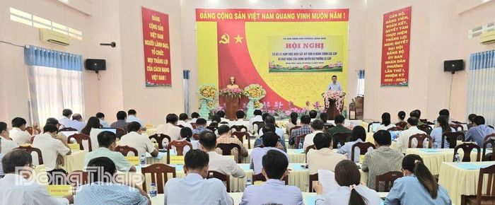 Quang cảnh hội nghị. Ảnh: HOÀNG PHƯƠNG