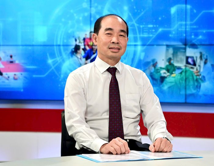 TS. BS Nguyễn Đình Hưng, Phó Giám đốc Sở Y tế Hà Nội tham gia Chương trình. Ảnh: Viết Thành
