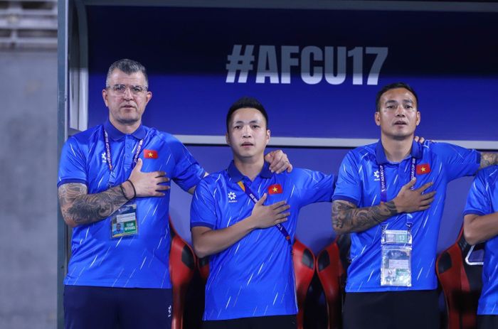 Ban huấn luyện đã xây dựng được một lối chơi linh hoạt cho các cầu U17 Việt Nam. Ảnh: VFF