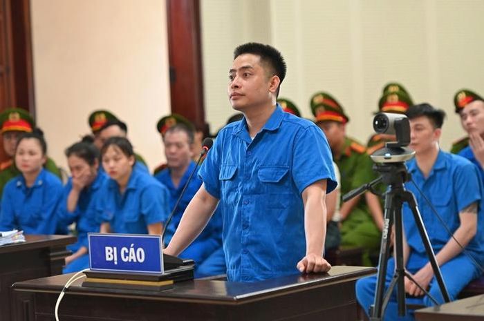 Bị cáo Bùi Đình Khánh tại phiên tòa