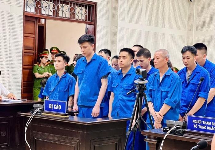 HĐXX tuyên án tử hình đối với 4 bị cáo: Bùi Đình Khánh, Hà Thương Hải, Ngô Văn Tuyên, Nguyễn Hữu Đằng