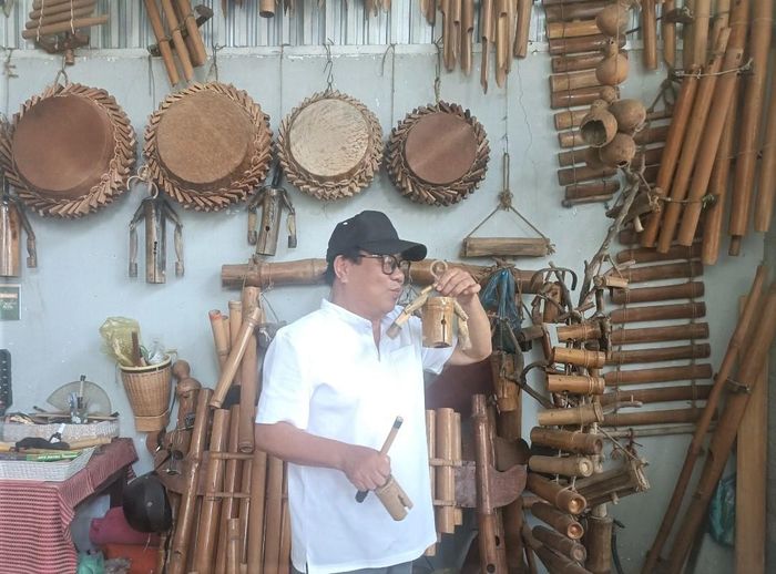 Thanh âm tiếng mõ bò khiến nghệ sĩ Nguyễn Trường si mê, ông đã chế tạo thành nhạc cụ