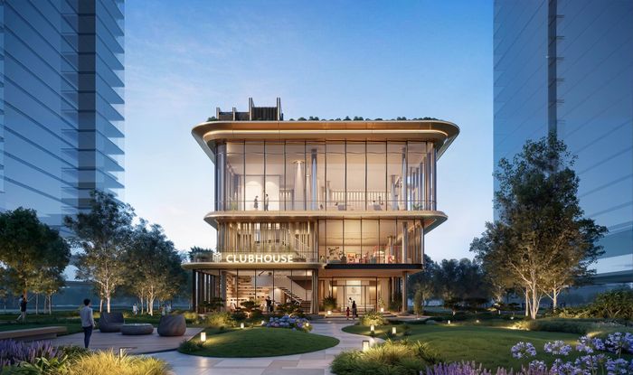 Tổ hợp tiện ích với quy mô nổi bật tại Clubhouse được đơn vị Masterise Hospitality &amp; Entertainment quản lý và vận hành, mang đến trải nghiệm sống ưu quyền giữa lòng Thủ đô. Ảnh phối cảnh dự án