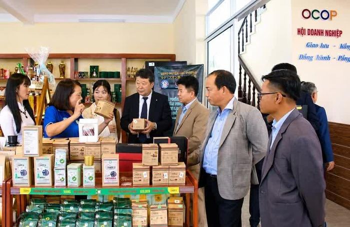 Lãnh đạo Thành phố Yachiyo rất quan tâm đến các sản phẩm OCOP Lạc Dương nói riêng và tỉnh Lâm Đồng nói chung. Một số doanh nghiệp hai địa phương đã hợp tác đưa sản phẩm OCOP sang tiêu thụ tại thị trường Nhật Bản.