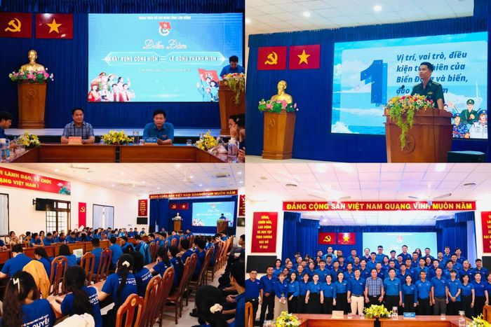 Diễn đàn “Khát vọng cống hiến - Lẽ sống thanh niên” thu hút đông đảo đoàn viên tham gia