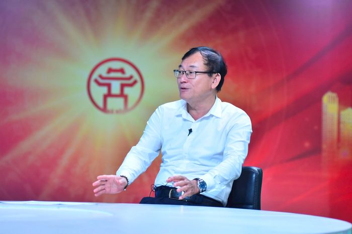 PGS.TS Nguyễn Quang Tuyến, Ủy viên Hội đồng chuyên gia cao cấp Viện Nghiên cứu Bất động sản Việt Nam. Ảnh: Phan Anh