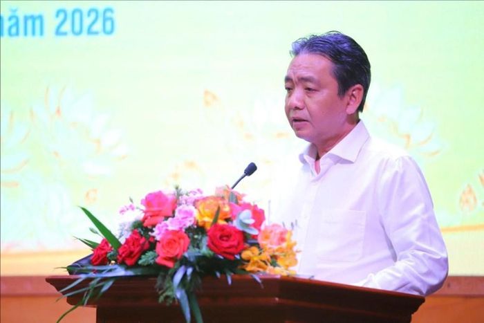 Thứ trưởng Bộ VHTTDL Hoàng Đạo Cương, Trưởng Ban Chỉ đạo xây dựng Hồ sơ khẳng định Bộ VHTTDL sẽ tiếp tục đồng hành cùng Quảng Ninh và các địa phương trong công tác bảo tồn và phát huy di sản