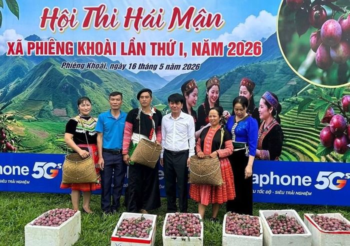 Ngày hội diễn ra nhiều trải nghiệm hấp dẫn như thi hái mận, giao lưu trải nghiệm văn hóa truyền thống của đồng bào các dân tộc