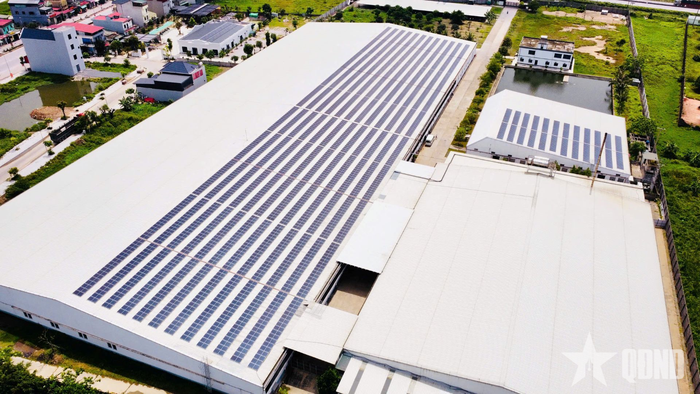 Thời gian tới, Công ty TNHH DaeHan Global Thanh Hóa sẽ lắp đặt thêm 1MW điện mặt trời mái nhà. 