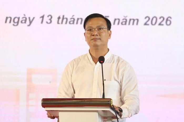 Ông Lê Văn Tuấn - Phó Giám đốc Sở Xây dựng thành phố Đà Nẵng phát biểu.