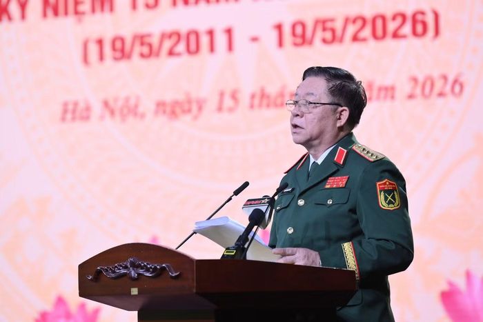 Đại tướng Nguyễn Trọng Nghĩa phát biểu chỉ đạo tại chương trình.