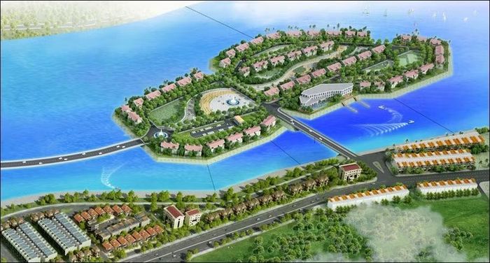 Phối cảnh trụ sở làm việc của các cơ quan tỉnh Khánh Hòa tại trung tâm hành chính mới.