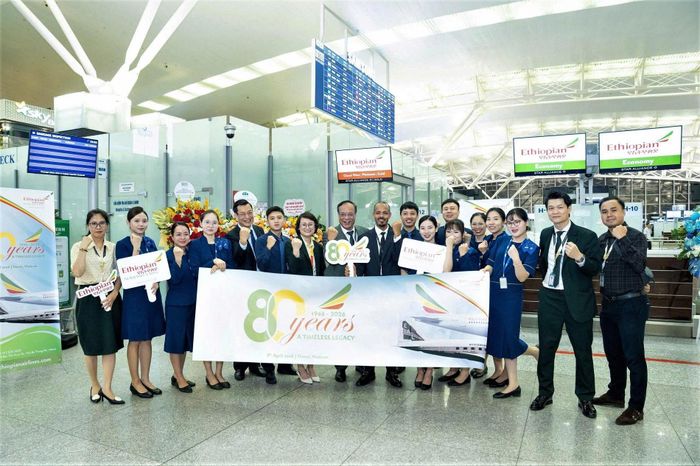 Hãng hàng không Ethiopian Airlines hàng đầu Châu Phi với lịch sử hơn 80 năm