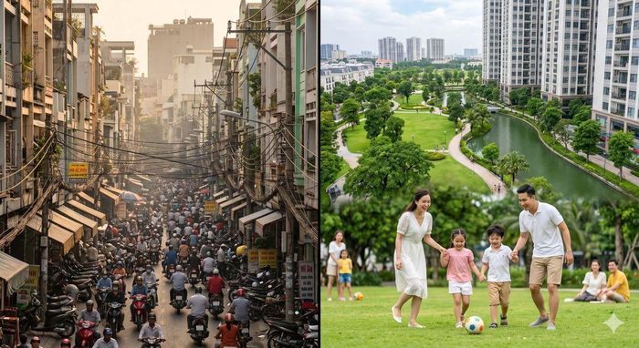Nội đô ngột ngạt đang đẩy người dân TP.HCM ra các vùng ven giàu giá trị sinh thái. Ảnh minh họa