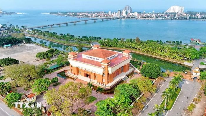 Bảo tàng tỉnh Quảng Trị - nơi nhiều hiện vật, tư liệu quý về lịch sử và văn hóa được lưu giữ và từng bước số hóa. (Ảnh: TTXVN phát)