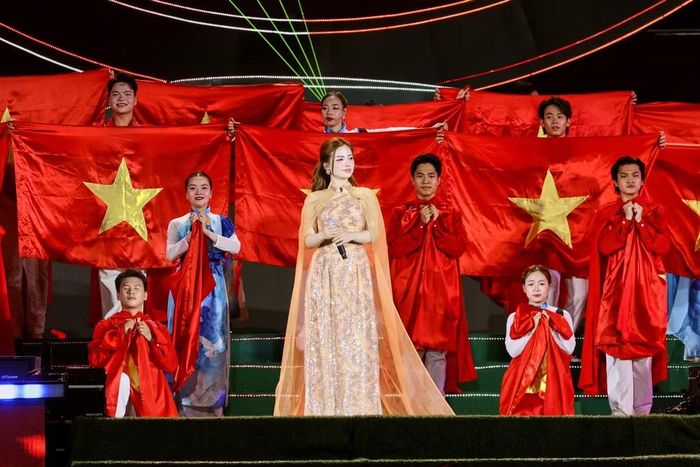 Ca sỹ Dương Hoàng Yến. (Ảnh: CTV/Vietnam+)