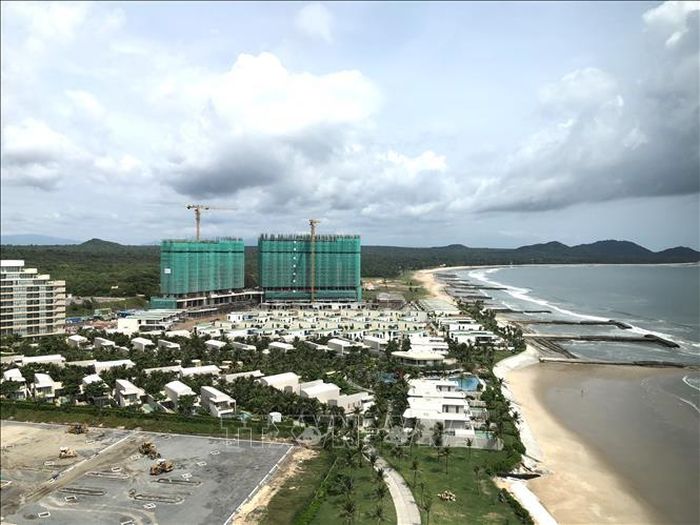 Hàng loạt dự án du lịch tại khu vực Hồ Tràm (Thành phố Hồ Chí Minh) đang góp phần định hình "thủ phủ du lịch đẳng cấp". Ảnh: Mỹ Phương/TXXVN