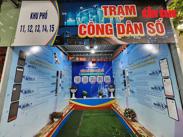 Ra mắt mô hình “Khu phố số” tại phường Bình Hưng Hòa.