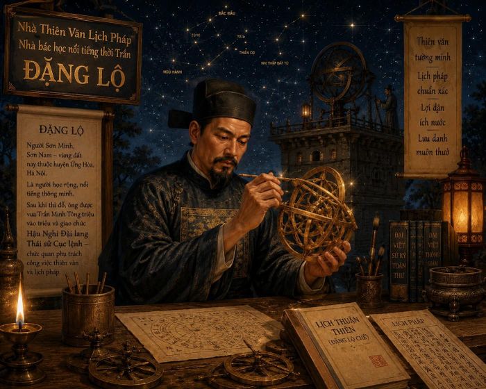 Đặng Lộ không chỉ nghiên cứu thiên văn, mà còn sáng tạo lịch pháp... 
