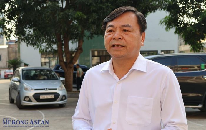 Thứ trưởng Bộ Nông nghiệp và Môi trường Nguyễn Hoàng Hiệp. Ảnh: Thảo Ngân - Mekong ASEAN.