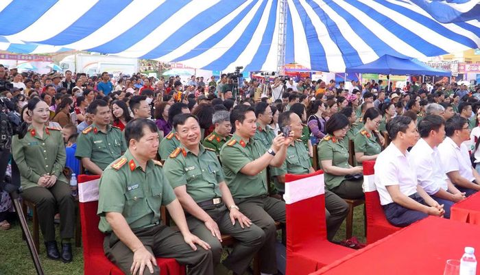 Sự kiện có sự tham gia của đông đảo cán bộ chiến sĩ, các cơ quan báo chí trong và ngoài lực lượng CAND.