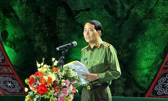 Thứ trưởng Lê Quốc Hùng phát biểu tại chương trình.