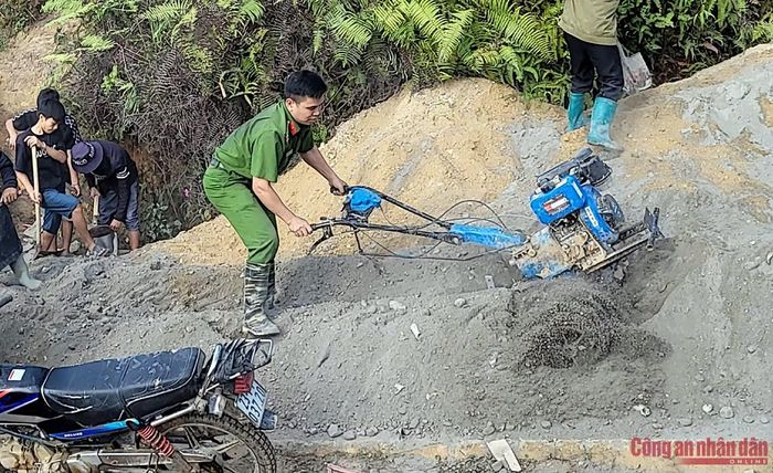 Ngày thứ bảy ý nghĩa của cán bộ, chiến sĩ Công an xã Bản Máy.