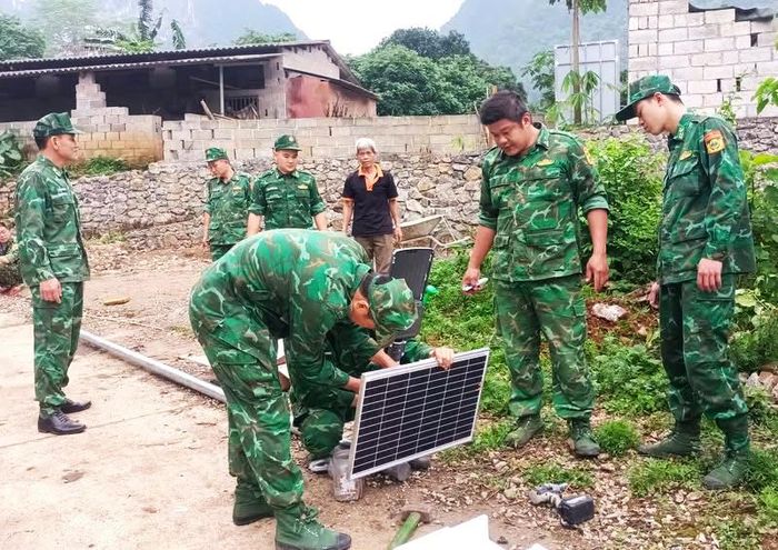 Mô hình dân vận khéo “Thắp sáng vùng biên” của Bộ đội Biên phòng tỉnh được duy trì và lan tỏa tại các đồn biên phòng trên địa bàn tỉnh.