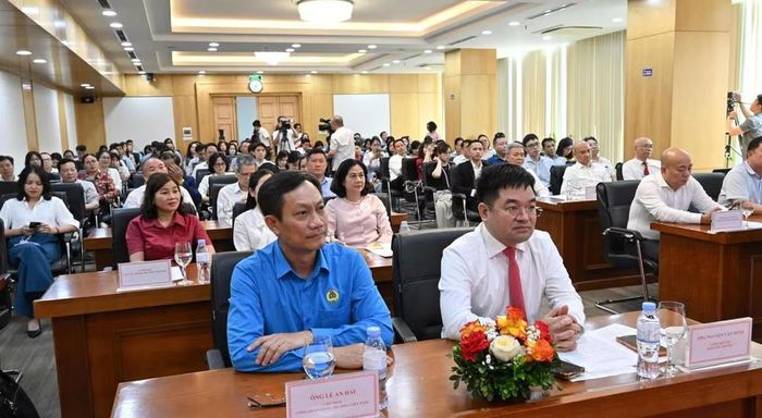 Quang cảnh Lễ công bố Ngày Logistics Việt Nam và Tuần lễ logistics Việt Nam.