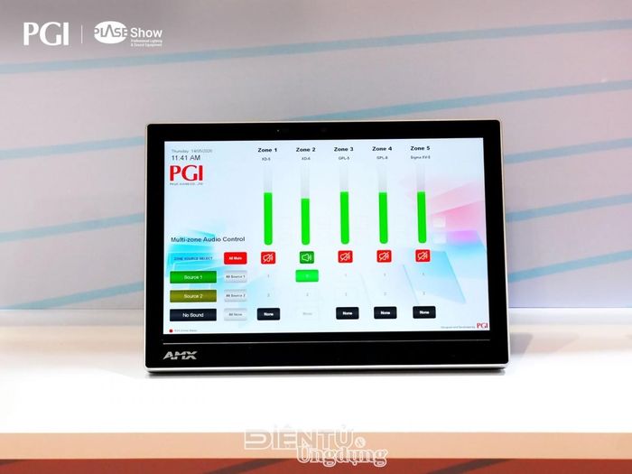 Giải pháp AMX MUSE Automation Controller phù hợp nhiều ứng dụng cho dịch vụ F&amp;B được PGI demo trực tiếp