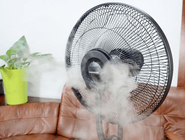 Béc phun (đầu phun sương) dễ bị bỏ qua khi vệ sinh. (Ảnh: META)