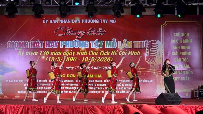 Các tiết mục được đầu tư chỉn chu, kỹ lưỡng. Ảnh: PV