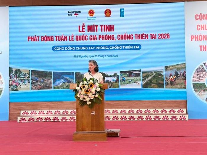 Bà Ramla Khalidi, Trưởng Đại diện thường trú UNDP tại Việt Nam.