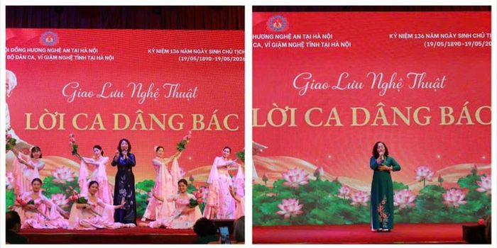 Các tiết mục nghệ thuật tại chương trình