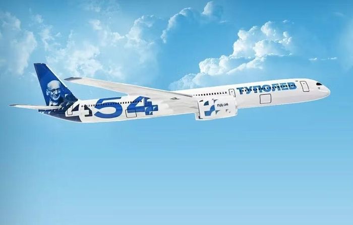 Máy bay chở khách thân rộng Tu-454 là một dự án đầy tham vọng của Nga.