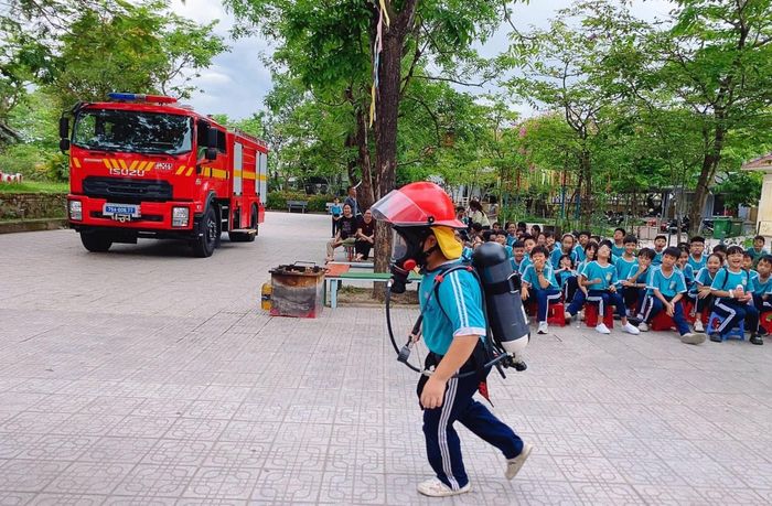Các em được thực tế trải nghiệm các hoạt động.