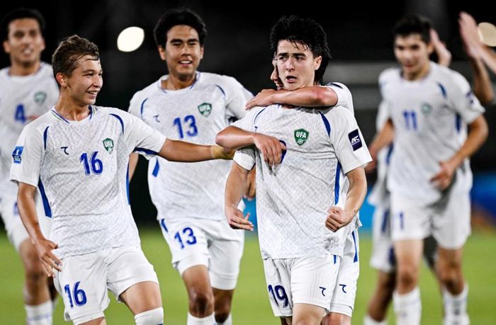 U17 Uzbekistan thắng kịch tính U17 Hàn Quốc - Ảnh: AFC