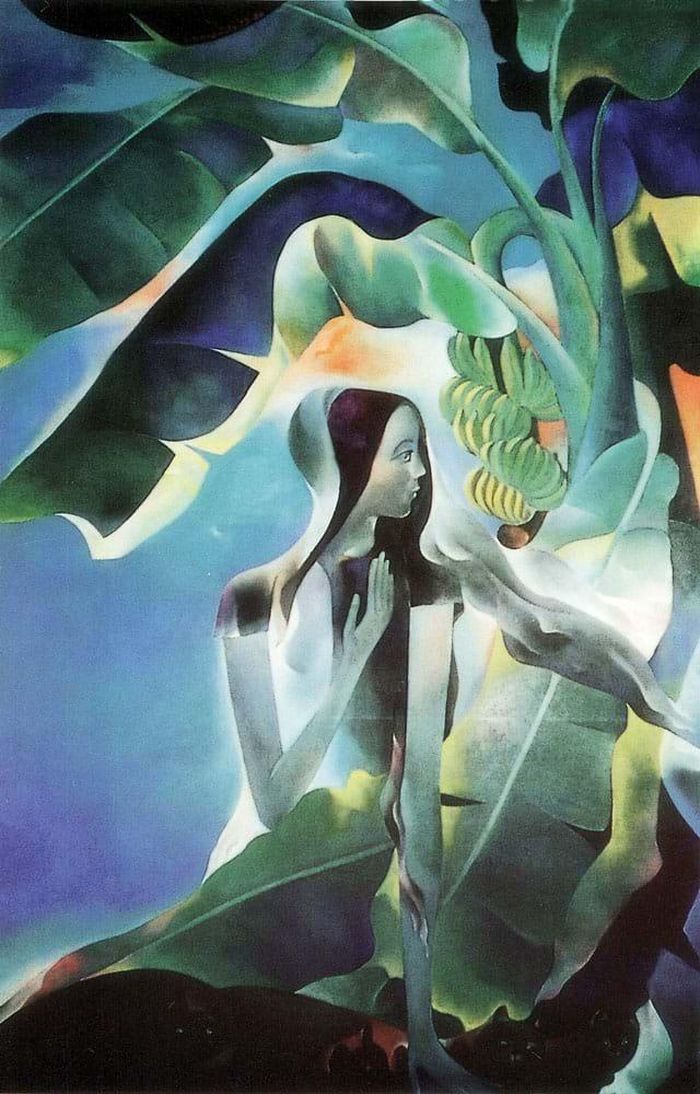 Tranh sơn dầu Nghiêu Đề, 1982