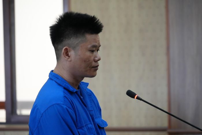 Bị cáo Vũ Văn Hà tại phiên tòa
