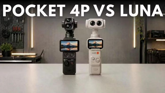 DJI đang gặp phải sự cạnh tranh gay gắt khi đối thủ Insta360 đã ra mắt Luna Ultra để đón đầu Pocket 4P.