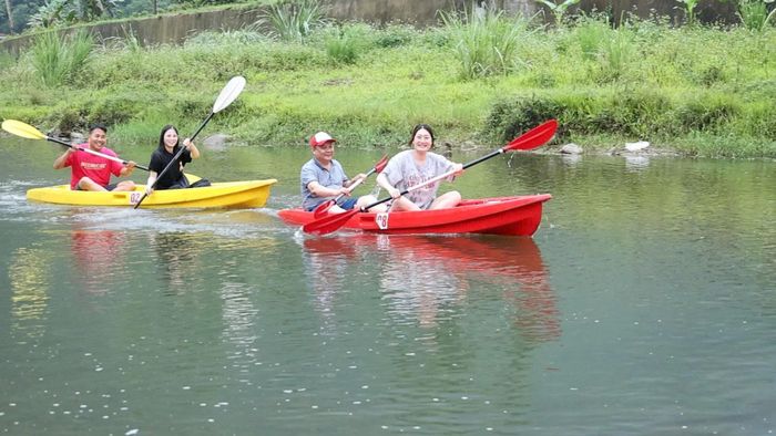 Suối Nặm Chang là điểm nhấn trong mô hình du lịch sinh thái, du lịch cộng đồng và nghỉ dưỡng trải nghiệm ở xã Lâm Bình, tỉnh Tuyên Quang - Ảnh: UBND xã Lâm Bình