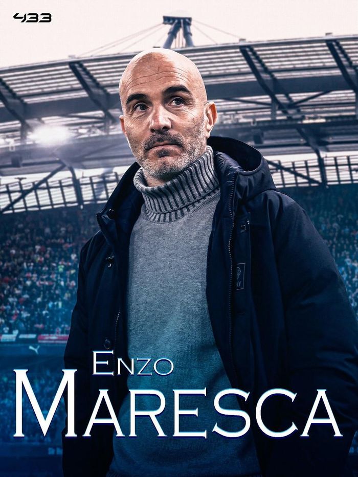 Từng làm trợ lý cho Pep, Enzo Maresca được Man City tin tưởng để tiếp nối công việc. Ảnh: 433