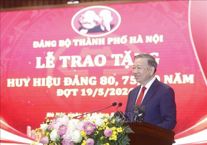 Tổng Bí thư, Chủ tịch nước Tô Lâm phát biểu. Ảnh: Thống Nhất/TTXVN