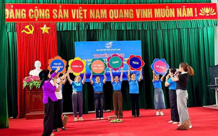 Tiểu phẩm truyền thông về ATTP của hội viên, phụ nữ xã Hoàng Vân